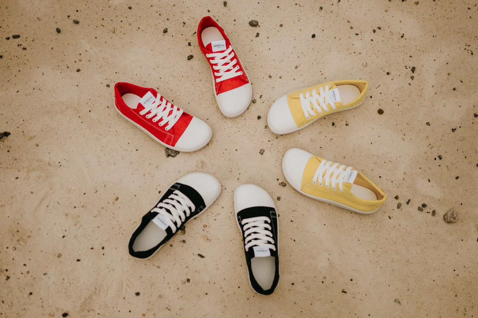Кроссовки Ahinsa Street Hemp Barefoot — красный, фото 16