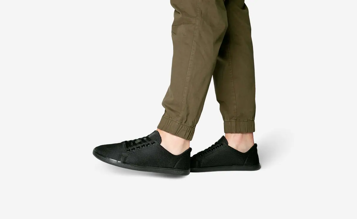 Босоногие кроссовки Feelgrounds Original Mesh — чёрный, фото 5