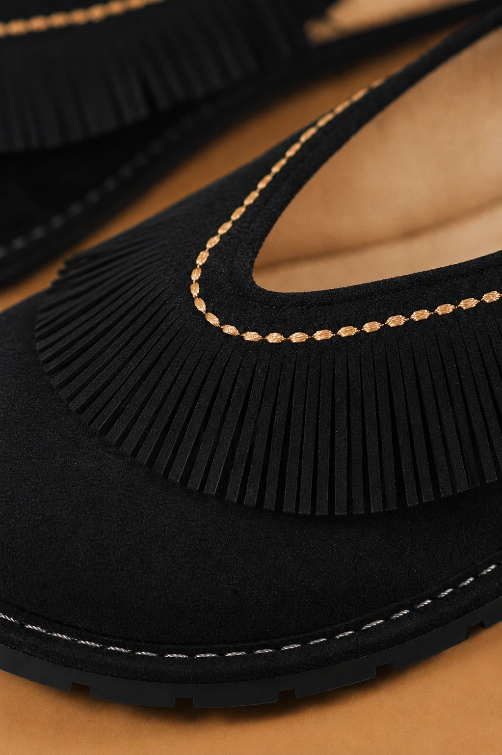 Босоногие балетки Sambas the bambas Lua — чёрные, фото 2