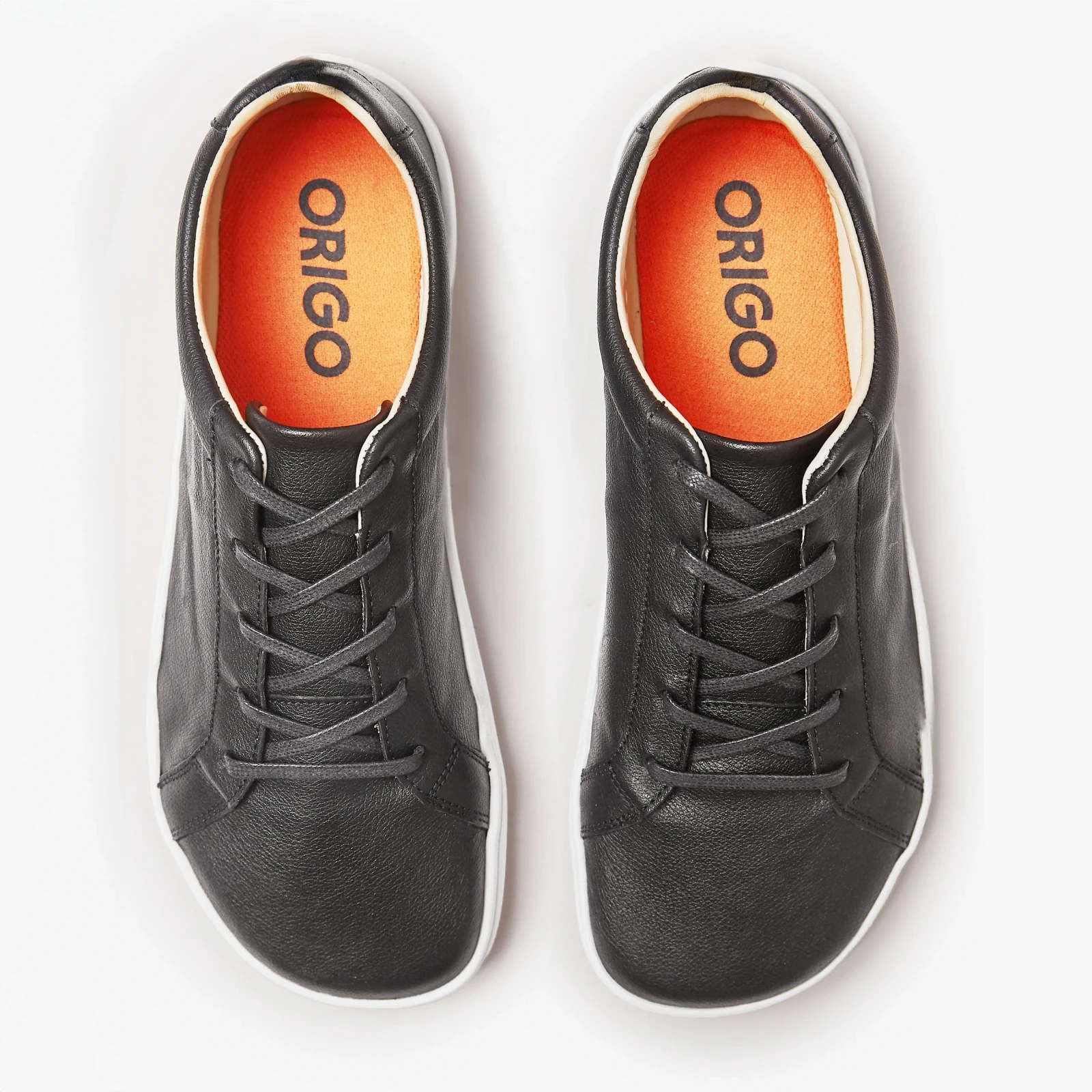 Босоногие кеды Origo Everyday Sneaker Gen 3 — чёрный с белой подошвой, фото 6