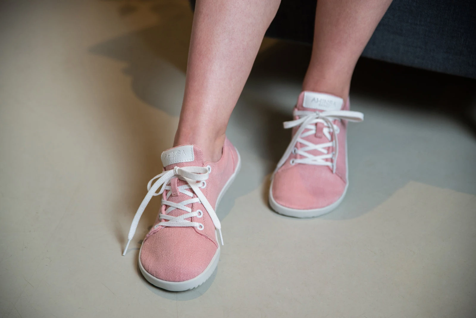 Кроссовки Ahinsa Vida Hemp Barefoot — розовый, фото 10