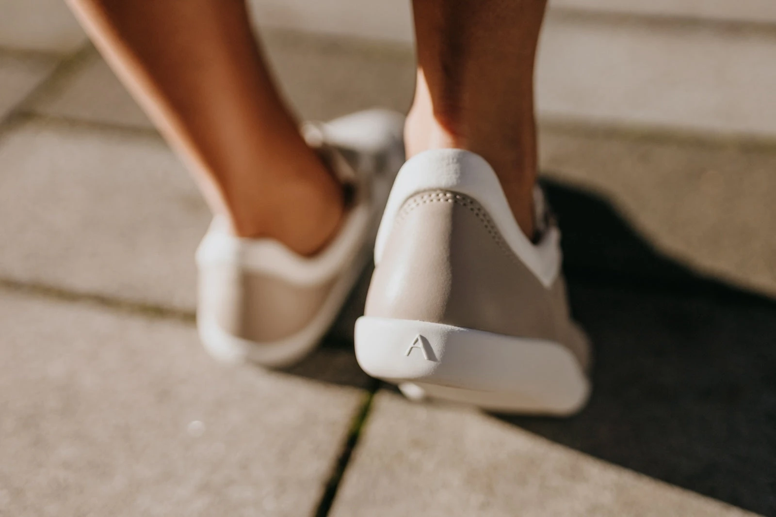 Кроссовки Ahinsa Yuva Barefoot — бежевый и белый, фото 19