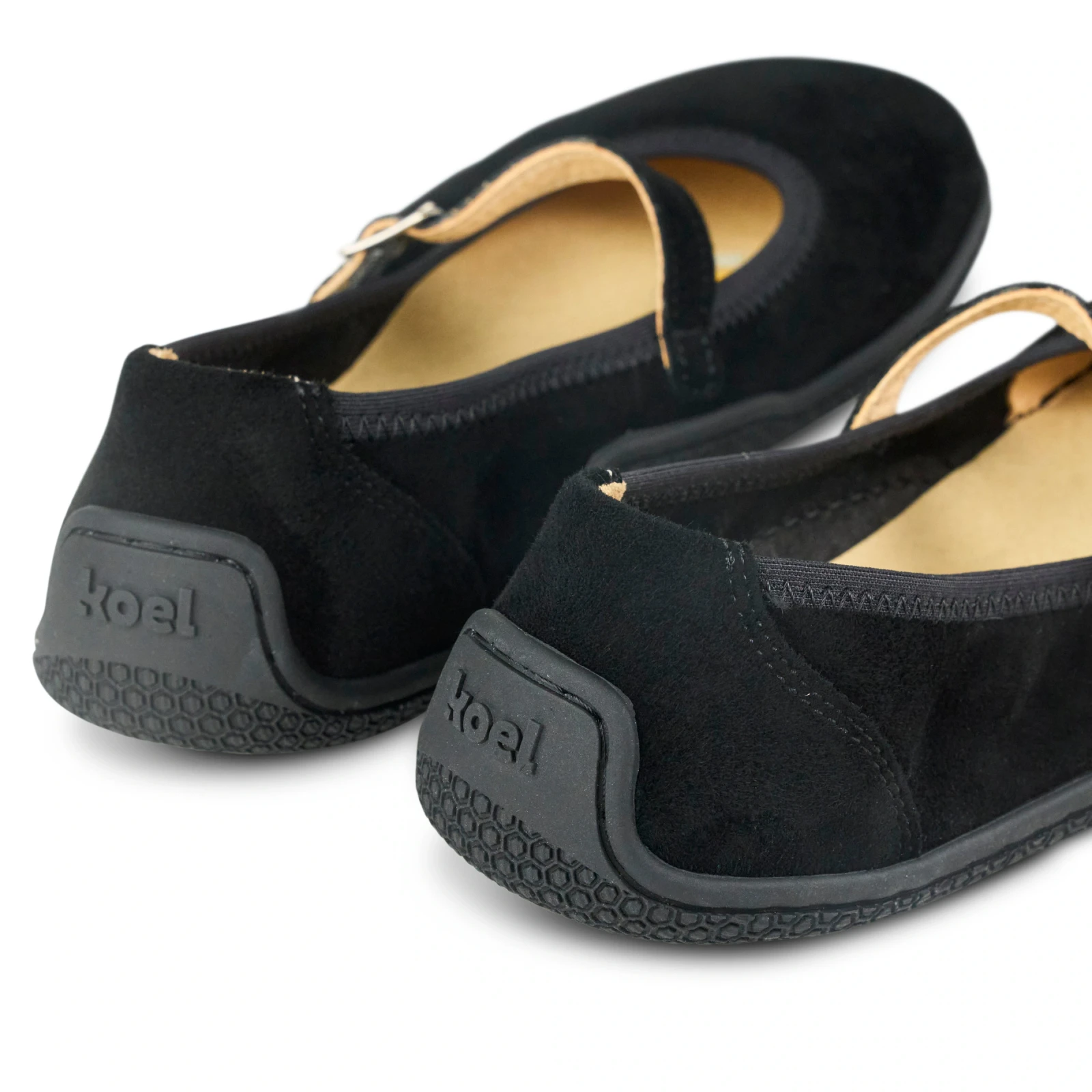 Балетки Koel VALERIA Suede — чёрный, фото 4