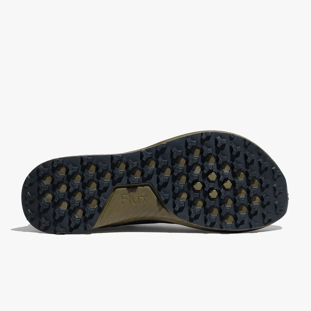 Босоногие кроссовки Flux Adapt Trail Runner — серый, оливковый и оранжевый, фото 2
