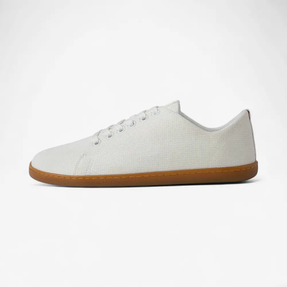 Босоногие кроссовки Feelgrounds Original Knit — молочно-белый