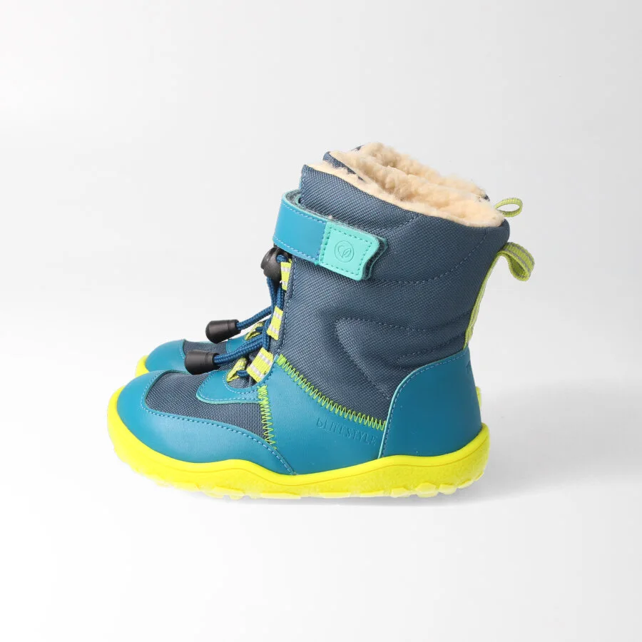 Зимние босоногие ботинки bLIFESTYLE narwalSTYLE — петроль