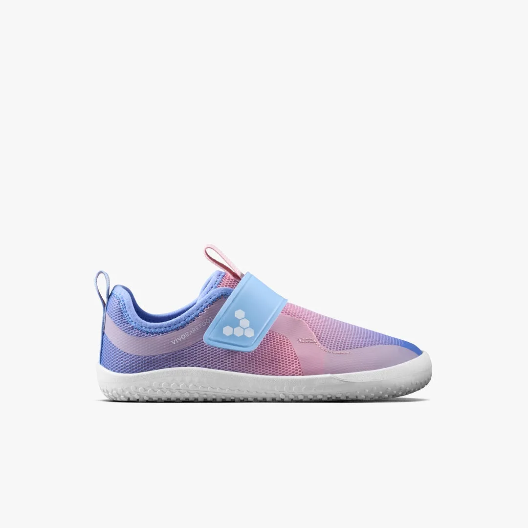 Кроссовки Vivobarefoot Primus Sport IV — детская модель, розовый с фиолетовым