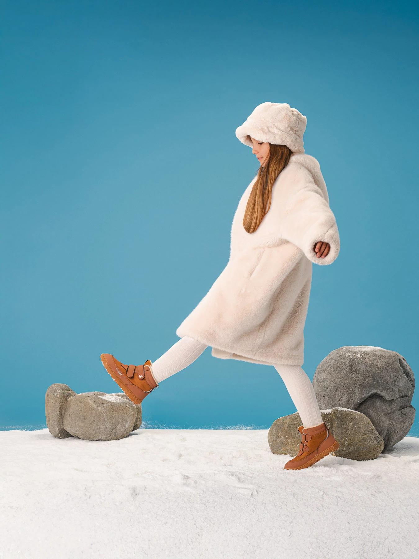 Детские босоногие ботинки Be Lenka Zippu - коричневый, фото 8