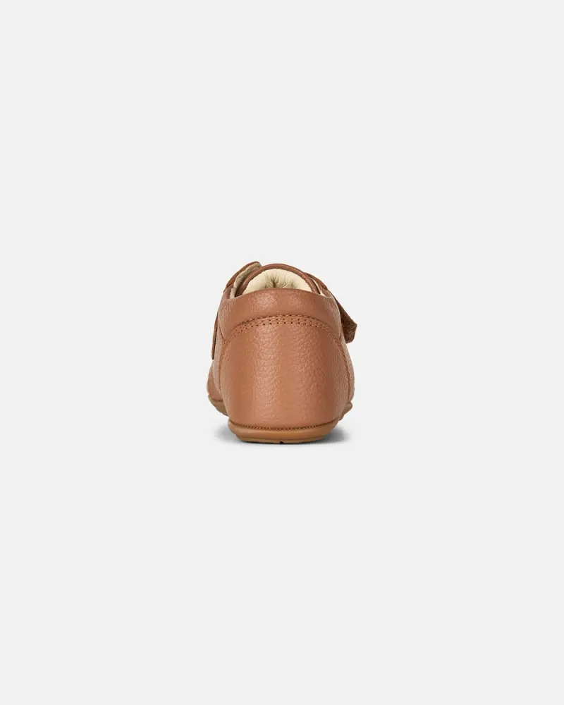 Детские босоногие домашние тапочки Bundgaard Tannu Cognac, фото 3
