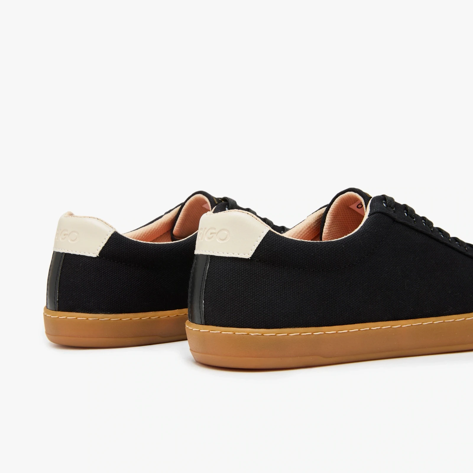 Босоногие кеды Origo Everyday Sneaker Gen 4 — чёрный с янтарной подошвой, фото 4
