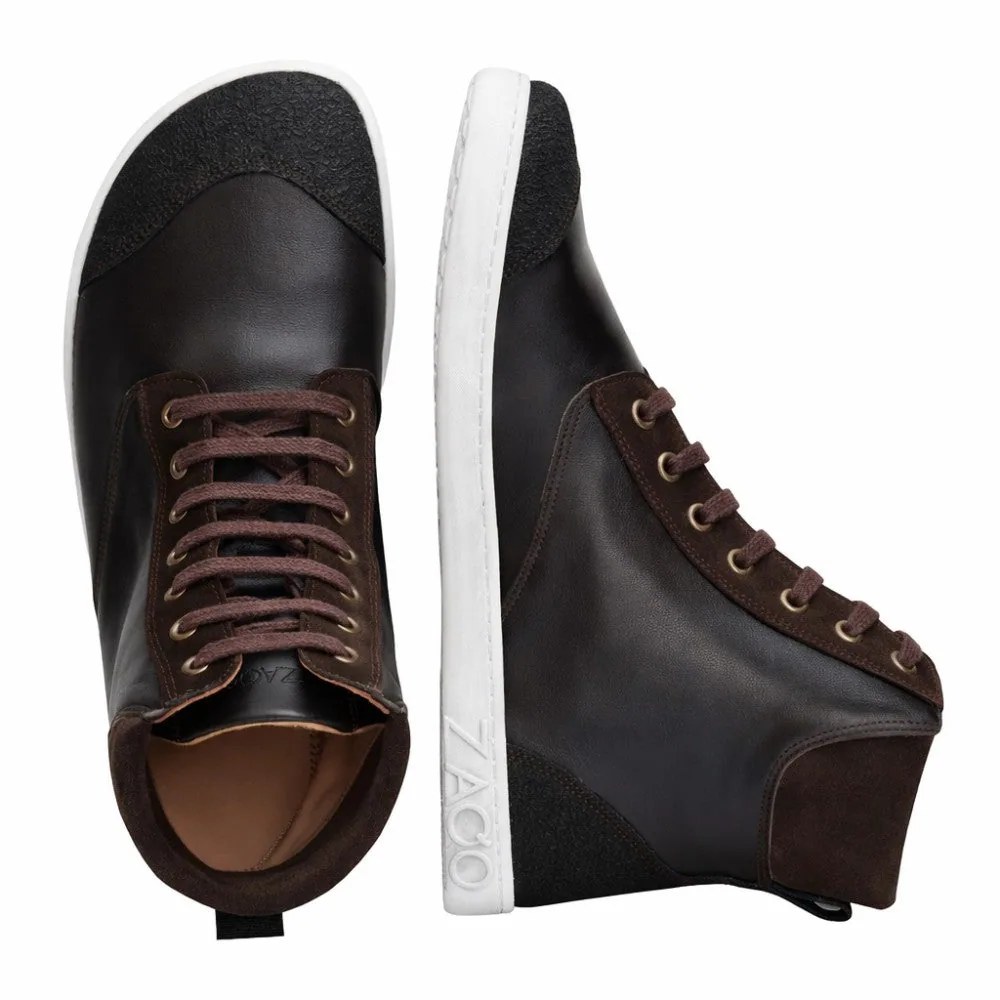 Мужские кроссовки ZAQQ MINSQ Dark Brown (тёмно-коричневый цвет), фото 3