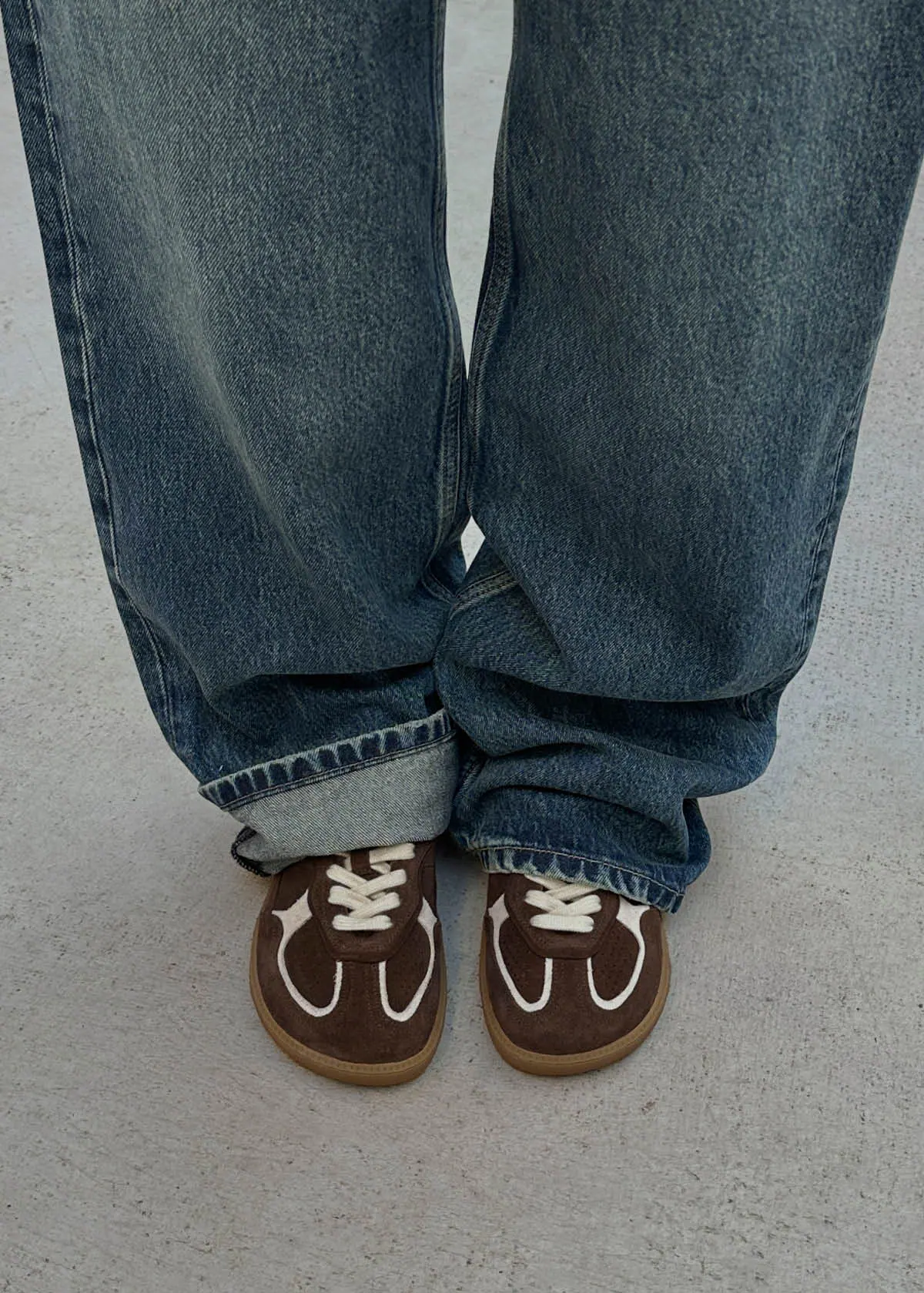 Босоногие кроссовки ALOHAS Tb.00 Barefoot — коричневый с молочным, фото 2