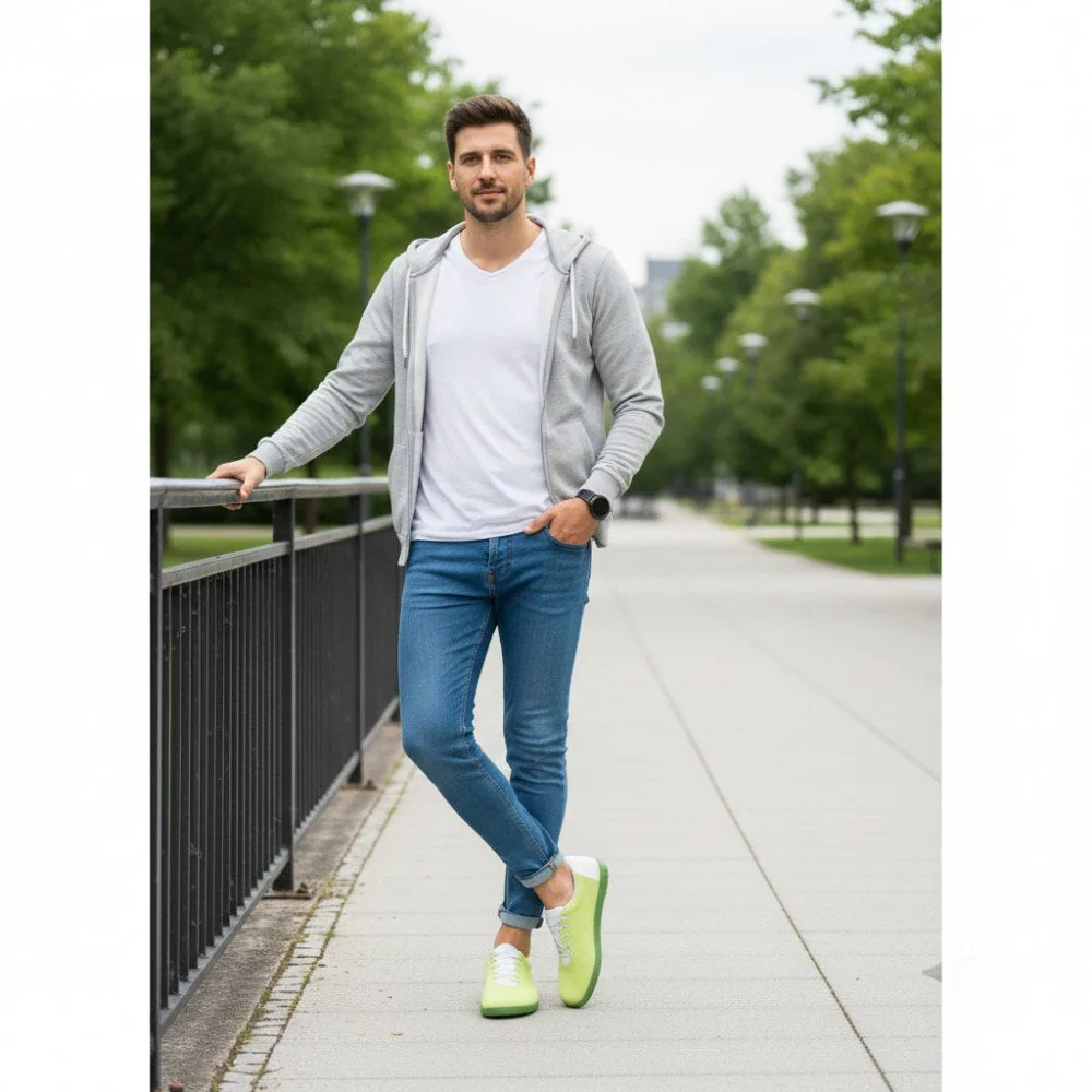 Кроссовки для женщин и мужчин ZAQQ QARO Light Green (светло-зелёный цвет), фото 11