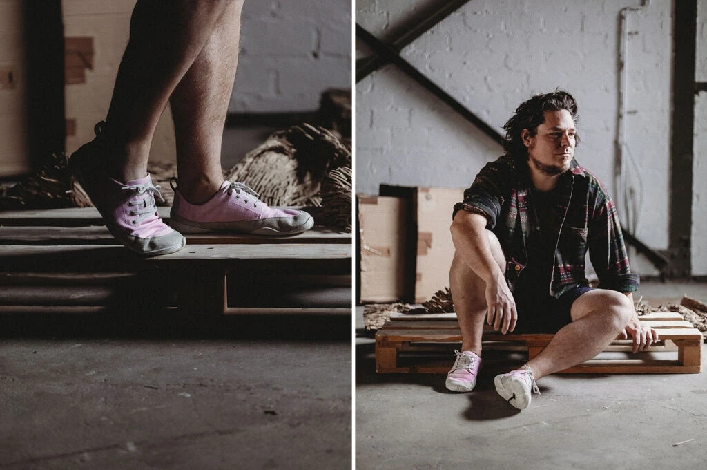 Повседневная босоногая обувь Wildling Hanami — серый, разноцветный, розовый, красный, фото 3