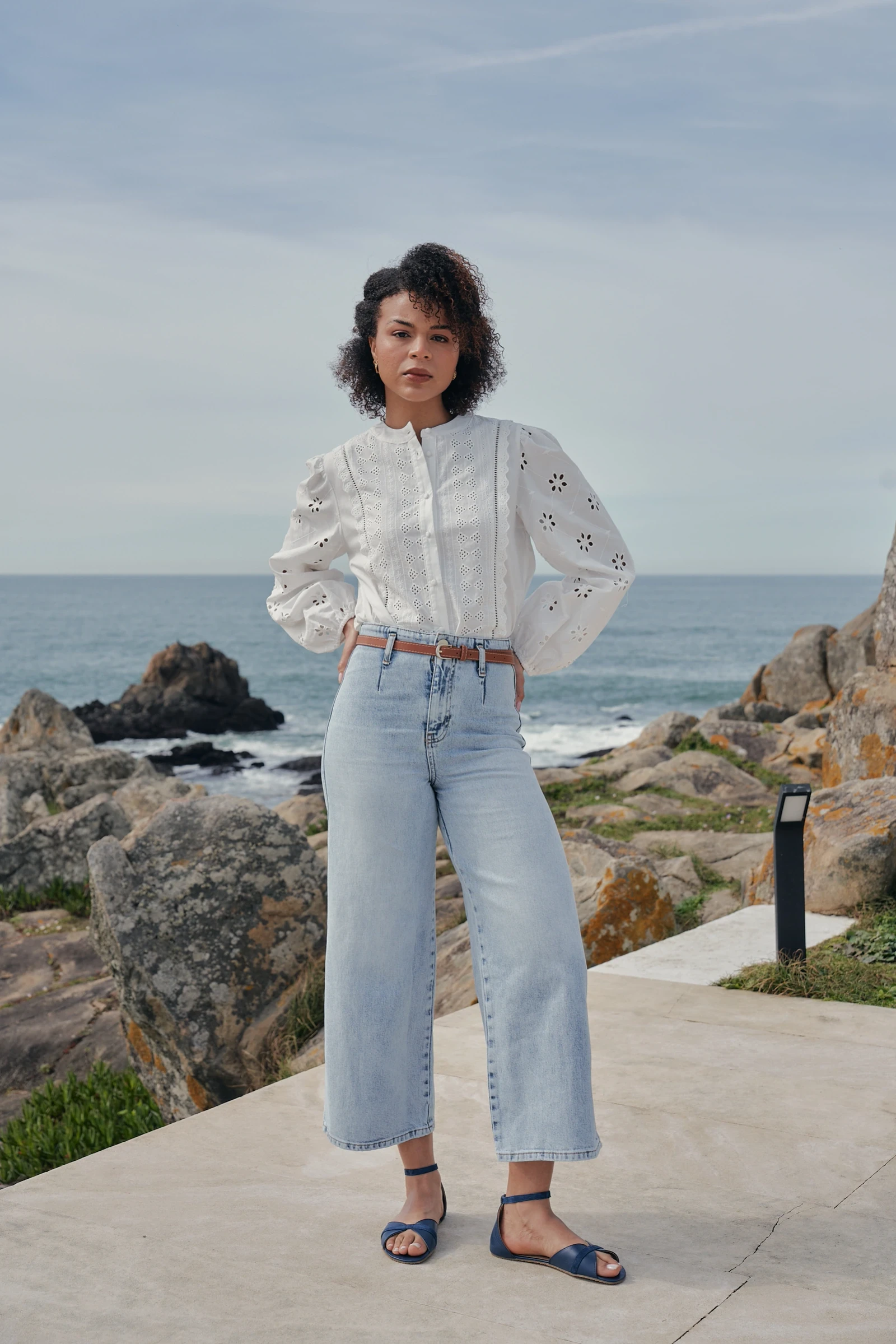 Босоногие сандалии Shapen PETAL 2.0 — насыщенный синий, фото 8